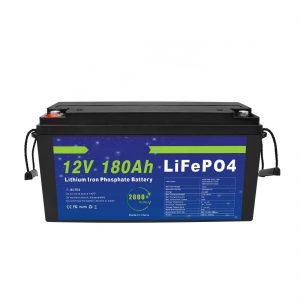 LiFePO4 литий батареясы 12V 180Ah электр велосипедтеріне арналған күн энергиясын сақтау жүйелері үшін