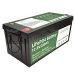 Ыстық сатылым 2,56 кВт.сағ. Lifepo4 батареялары 12v 200Ah 6000 цикл