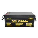 Ең танымал күн батареяларының батареялары 12V 250Ah LiFePO4 литий-ионды аккумуляторлар