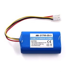 Lithium Battery for flashlight OEM 21700 7.2V 4800mAh Li-ion Pack