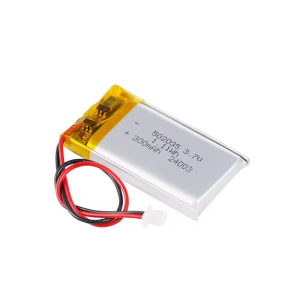 OEM Custom 502035 300mAh 1,11Wh қайта зарядталатын Lipo батареясы