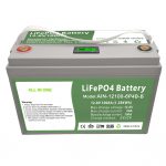 БАРЛЫҚТЫҢ БІРІ Терең цикл 12V100Ah LiFePO4 аккумуляторлық батареясы, тұрмыстық энергияны сақтау жүйесі