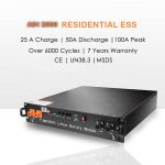 Қуат / өшіру торы 48v 10кВт энергия жинайтын күн жүйесі lifepo4 48v 50Ah 100Ah 200Ah литий батареясы