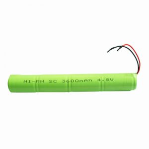 NiMH қайта зарядталатын батарея SC 3600mAH 4.8V